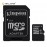 Kingston 16GB microSDHC Memory Card Class 10 with SD Adapter - Black