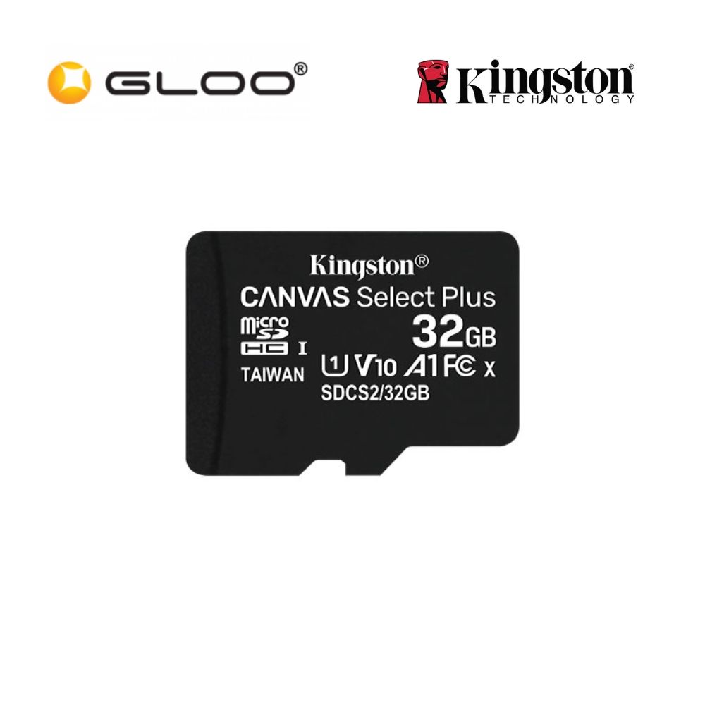 Kingston 32GB Micro SD Plus Class 10 Memory Card SDCS2/32G