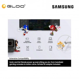 Samsung PRO Plus Sonic the Hedgehog +Adapter microSDXC 128GB