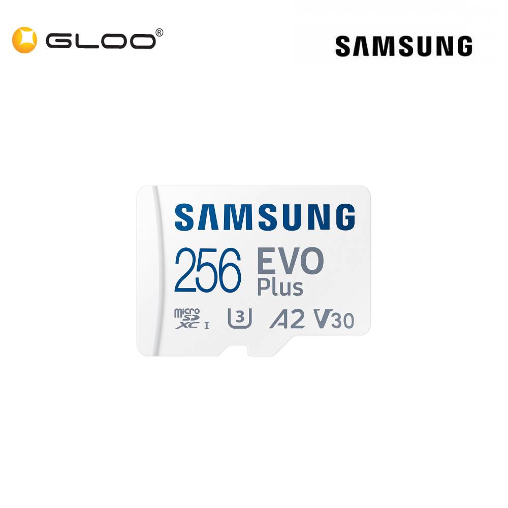 Samsung EVO Plus microSD Card (2024) 256GB - White