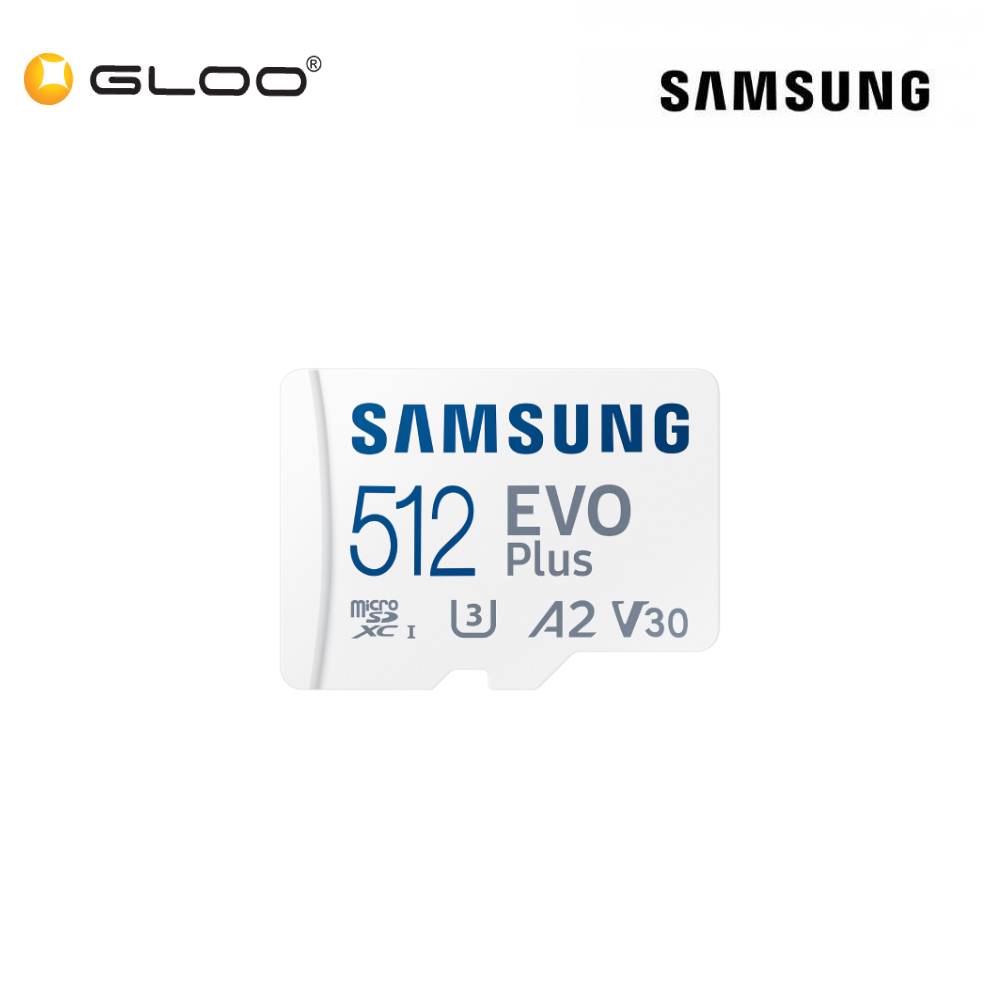 Samsung EVO Plus microSD Card (2024) 512GB - White