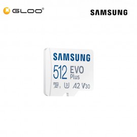 Samsung EVO Plus microSD Card (2024) 512GB - White