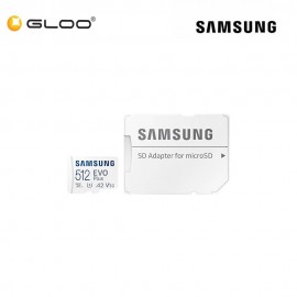 Samsung EVO Plus microSD Card (2024) 512GB - White