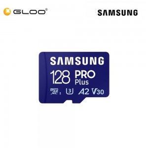 Samsung PRO Plus microSD Card 128GB - Blue