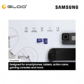Samsung EVO Plus microSD Card (2024) 256GB - White