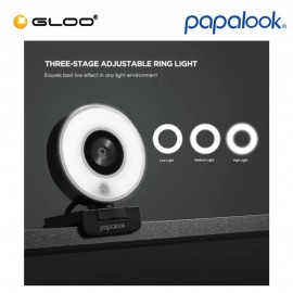 PAPALOOK PA552 Fixed Focus HD 1080P Beauty Webcam 6941428153036