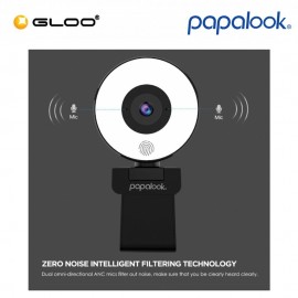 PAPALOOK PA552 Fixed Focus HD 1080P Beauty Webcam 6941428153036