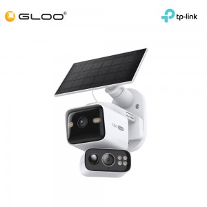 TP-Link Tapo C645D KIT Solar-Powered Dual-Lens Pan/Tilt Security Camera Kit 2K 3MP