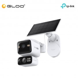 TP-Link Tapo C645D KIT Solar-Powered Dual-Lens Pan/Tilt Security Camera Kit 2K 3MP