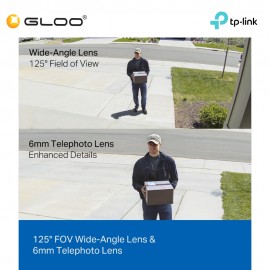 TP-Link Tapo C246D Indoor/Outdoor Dual Lens Pan/Tilt Security Camera