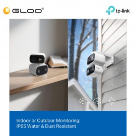 TP-Link Tapo C246D Indoor/Outdoor Dual Lens Pan/Tilt Security Camera