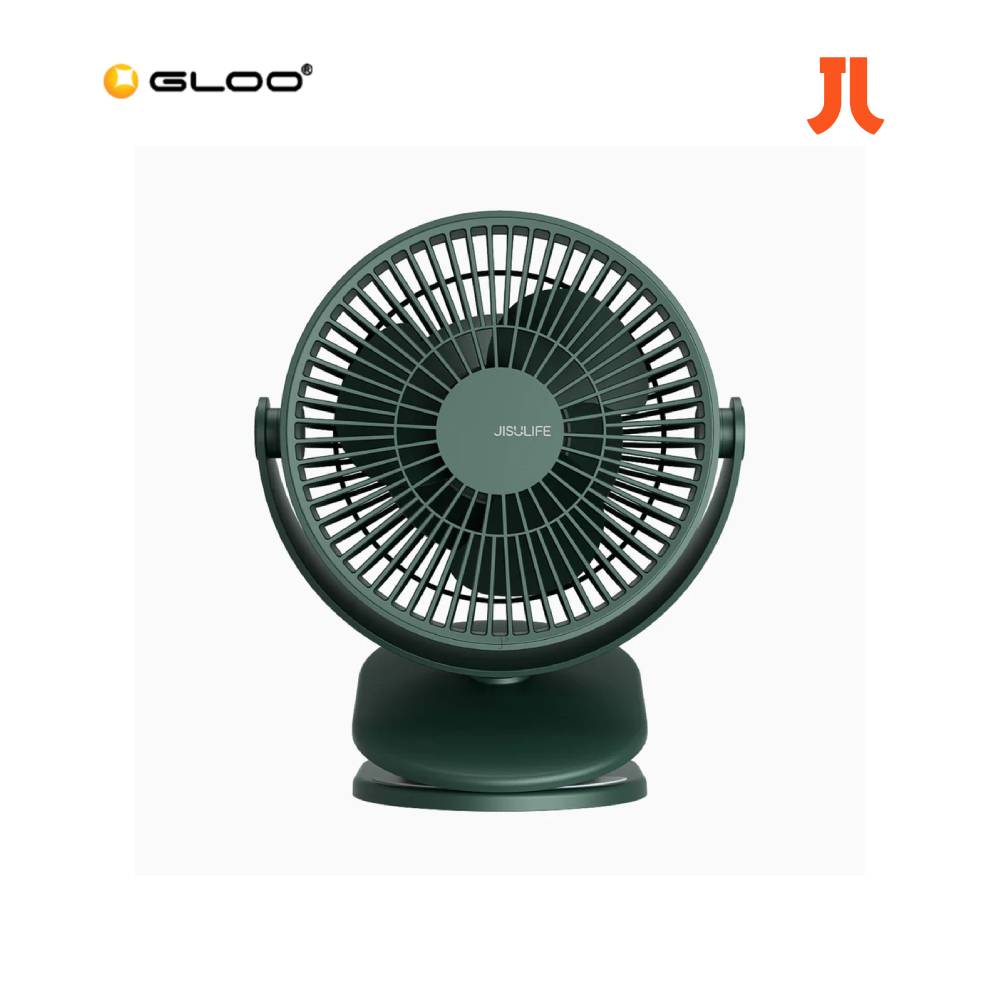 JISULIFE Clip on fan-Green FA18S 6975061532163