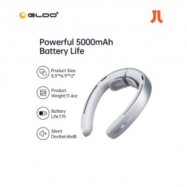 Jisulife Bladeless Neck Fan Pro1 - Grey / Silver 6975061533573