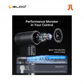 Jisulife Handheld Fan Ultra2 with Powerbank & Flashlight -Light Brown 6975061533986