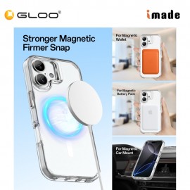 imade Crystaline Magsafe Case for iPhone 17 Pro (Clear)