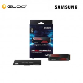 Samsung 990 Pro with Heatsink M.22280 PCIE 4.0 NVME SSD 2TB
