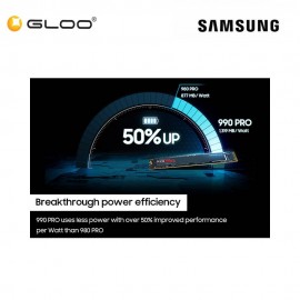 SAMSUNG 990 PRO PCIe 4.0 NVMe M.2 SSD 4TB