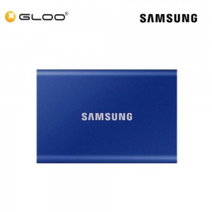 Samsung T7 Portable SSD 1TB USB 3.2 External SSD - Indigo Blue