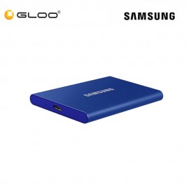 Samsung T7 Portable SSD 1TB USB 3.2 External SSD - Indigo Blue