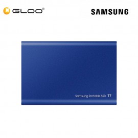 Samsung T7 Portable SSD 1TB USB 3.2 External SSD - Indigo Blue