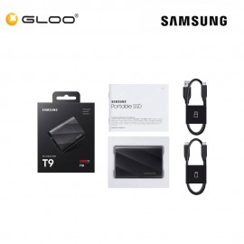 Samsung Portable SSD T9 USB 3.2 Gen2x2 1TB - Black