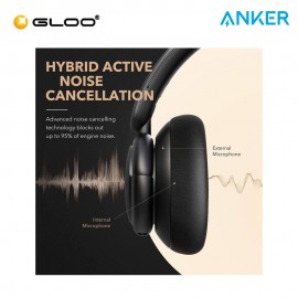 ANKER Soundcore Life Q30 Hybrid Active Noise Cancelling Bluetooth Headphone - Black