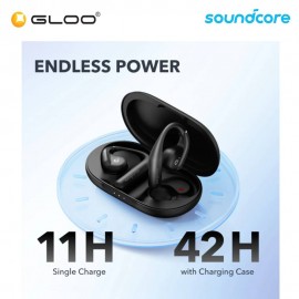 Anker Soundcore AeroFit Superior Comfort Open-Ear Earbuds - Black 