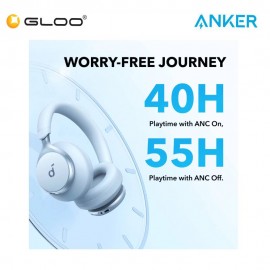 Anker Soundcore Space One Bluetooth Headphones A3035 - White 