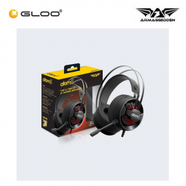 Armaggeddon Atom 5 Gaming Headset (Black)