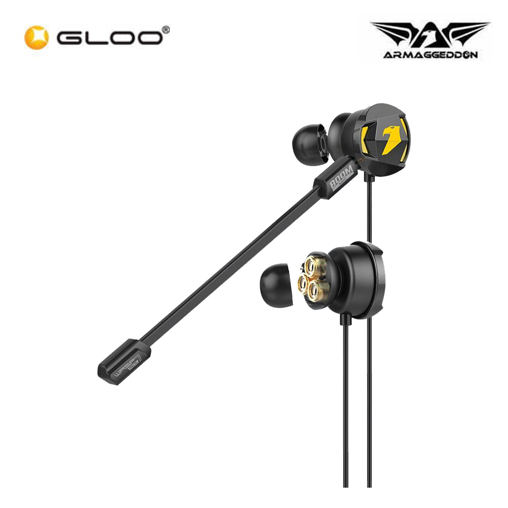 Armaggeddon WASP-7 Pro 3D Gaming Earphone 8886411987282