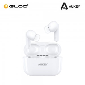 AUKEY True Wireless Earbuds Bluetooth 5.2 IPX5 EP-M1S White 689323784561