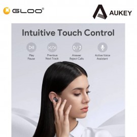 Aukey EP-M3A True Wireless Earbuds - Dark Grey 689323788491
