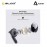 Aukey EP-M4 Move Vibe True Wireless Earbuds - Dark Grey EP-M4-GY 689323789689