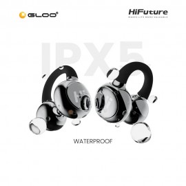 HiFuture FlexClip Wireless Open-Ear Earphone-Black