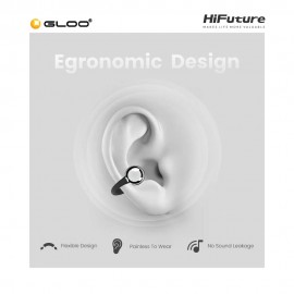 HiFuture FlexClip Wireless Open-Ear Earphone-Black