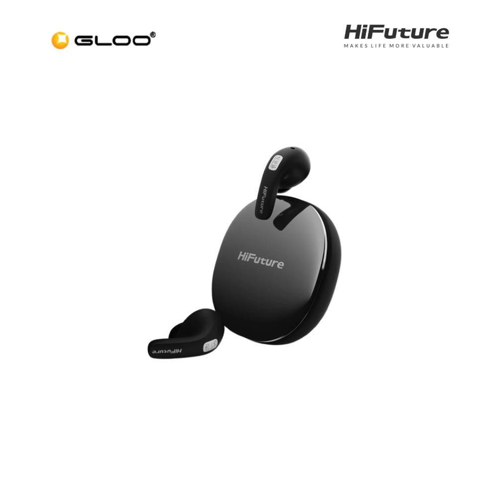 HiFuture FlyBuds4 AI AI + Translation Wireless Earbuds-Black