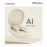 HiFuture FlyBuds4 AI AI + Translation Wireless Earbuds-Black