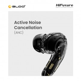 HiFuture FlyBuds4 AI AI + Translation Wireless Earbuds-Black