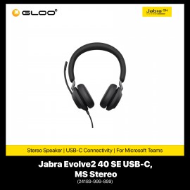 Jabra Evolve2 40 SE, USB-C, MS Stereo