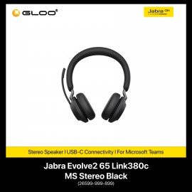 Jabra Evolve2 65 Link380c MS Stereo Black