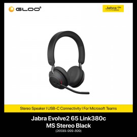Jabra Evolve2 65 Link380c MS Stereo Black