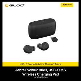 Jabra Evolve2 Buds USB-C MS –Wireless Charging Pad