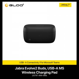 Jabra Evolve2 Buds USB-A MS –Wireless Charging Pad