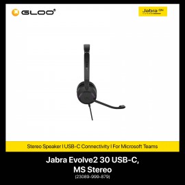 JABRA EVOLVE2 30 USB-C, MS STEREO