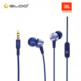 JBL C200SI In-Ear Headphone - Blue 050036345842