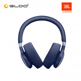 JBL LIVE 770NC Wireless Over-Ear NC Headphones-Blue 050036397520