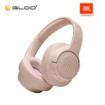 JBL TUNE 710BT Wireless Over-Ear Headphones with Built-in Microphone - Blush Pink