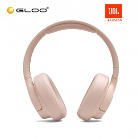 JBL TUNE 710BT Wireless Over-Ear Headphones with Built-in Microphone - Blush Pink