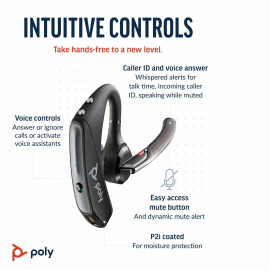Poly Voyager 5200 +USB-A to Micro USB Cable TAA (7S431AA)