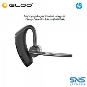 Poly Voyager Legend Headset +Integrated Charge Cable +Pin Adapter (7W6B8AA)